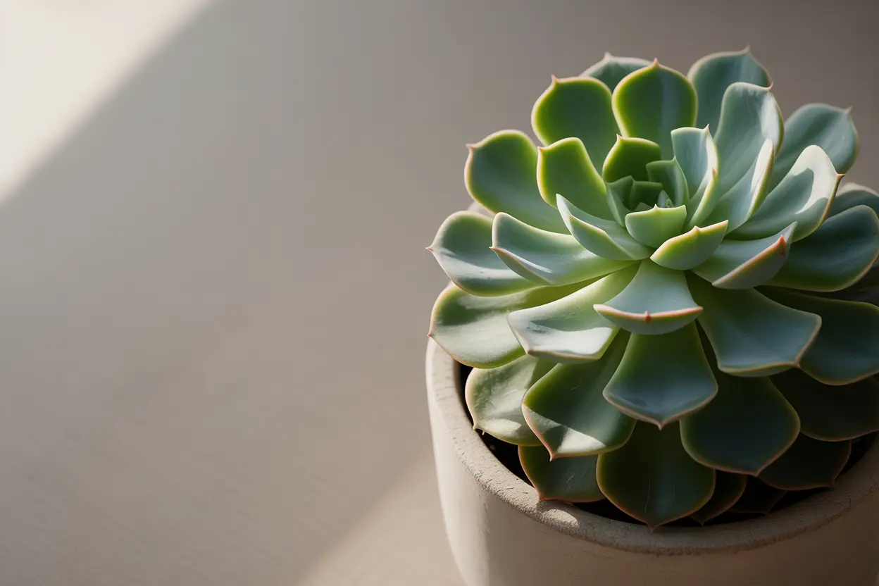 A resilient succulent with layered leaves, symbolizing the complex nature of identity and personal growth in adoption.