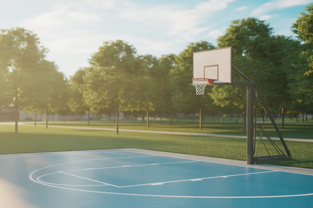 Basketball Court hero